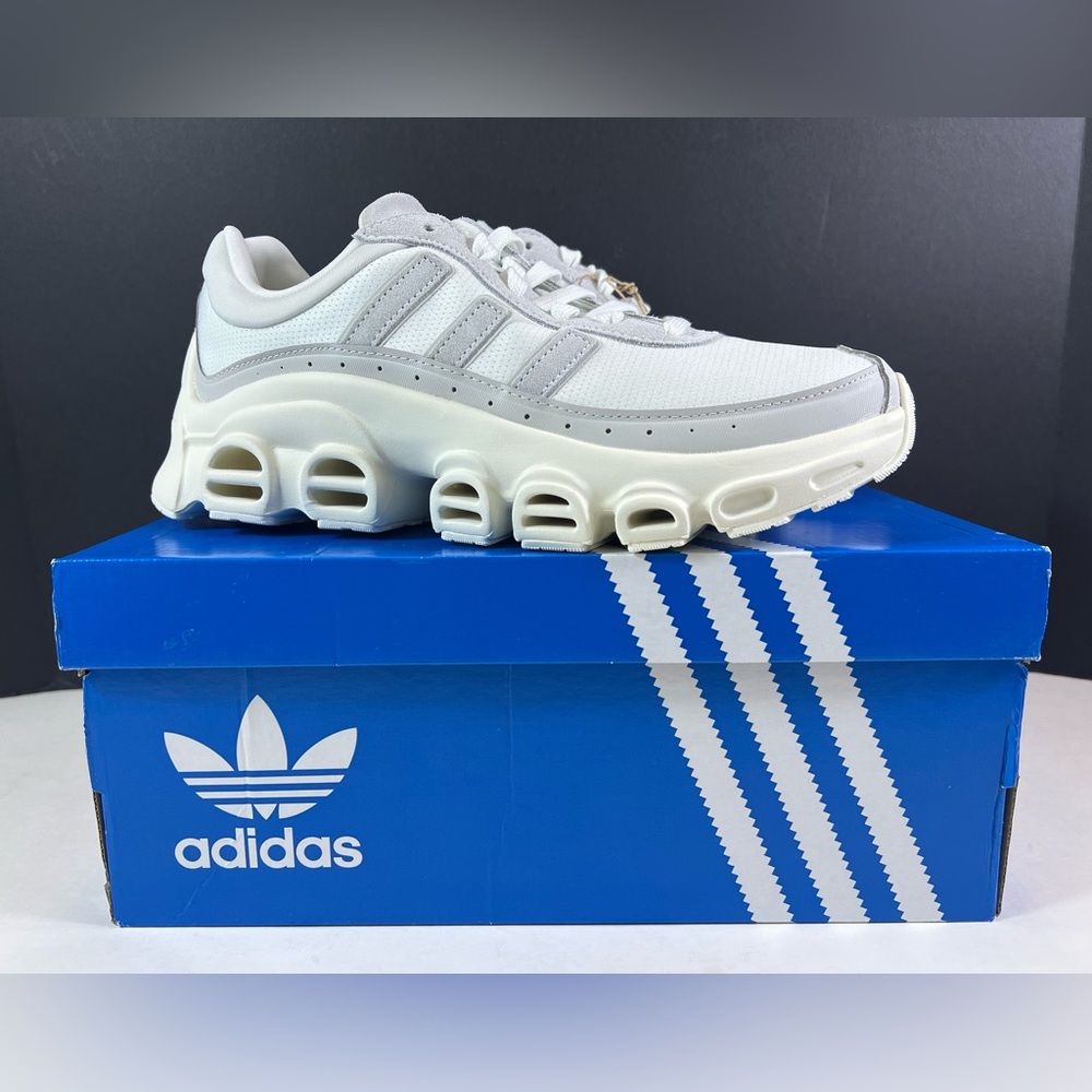 🆕 Adidas Originals Adifom Megaride in White and Grey Sneakers Women’s Size: 9 - Picture 3 of 15